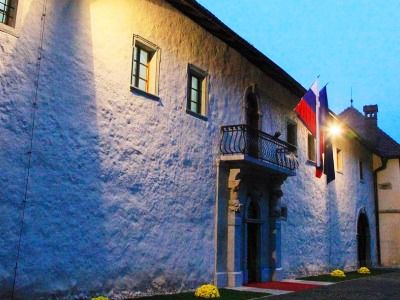 Grad Strmol Hotel Cerklje na Gorenjskem Ngoại thất bức ảnh